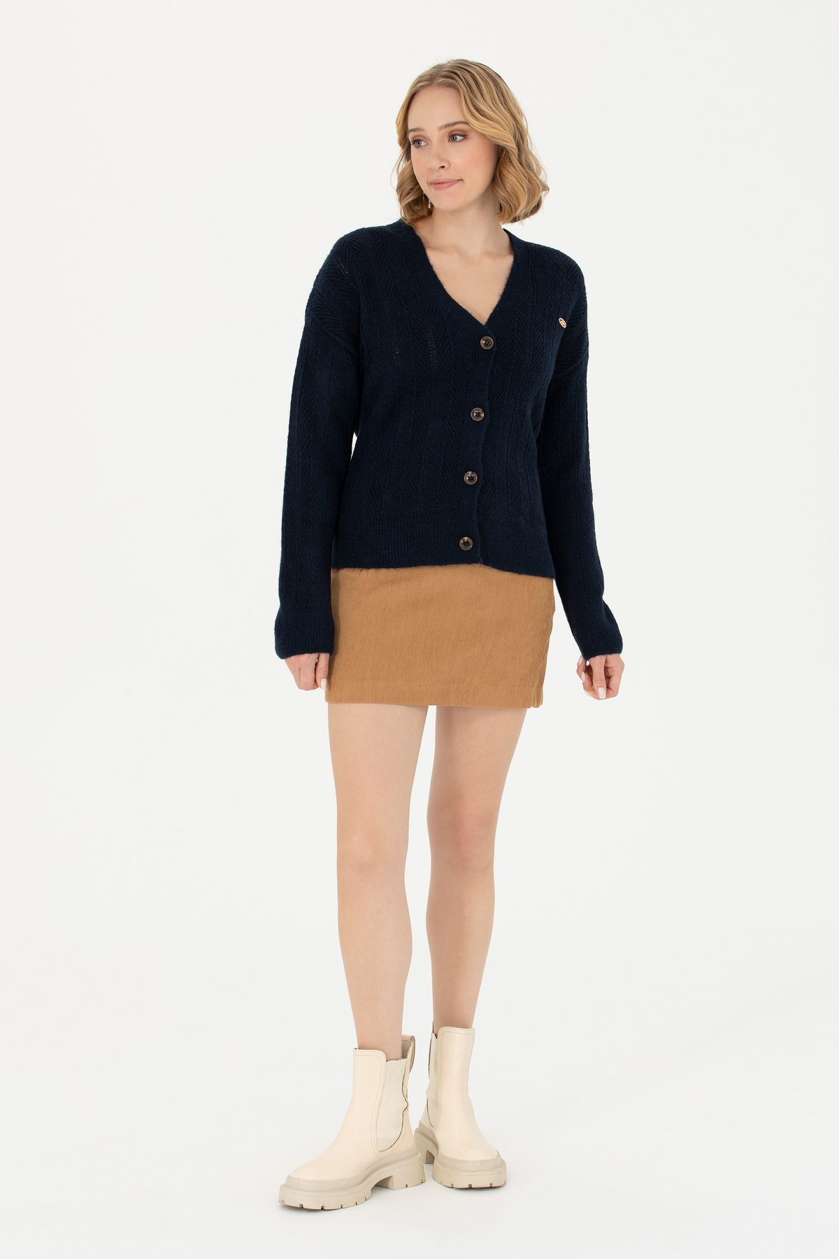 دامن زنانه کمل بافت U.S. Polo Assn. — 1