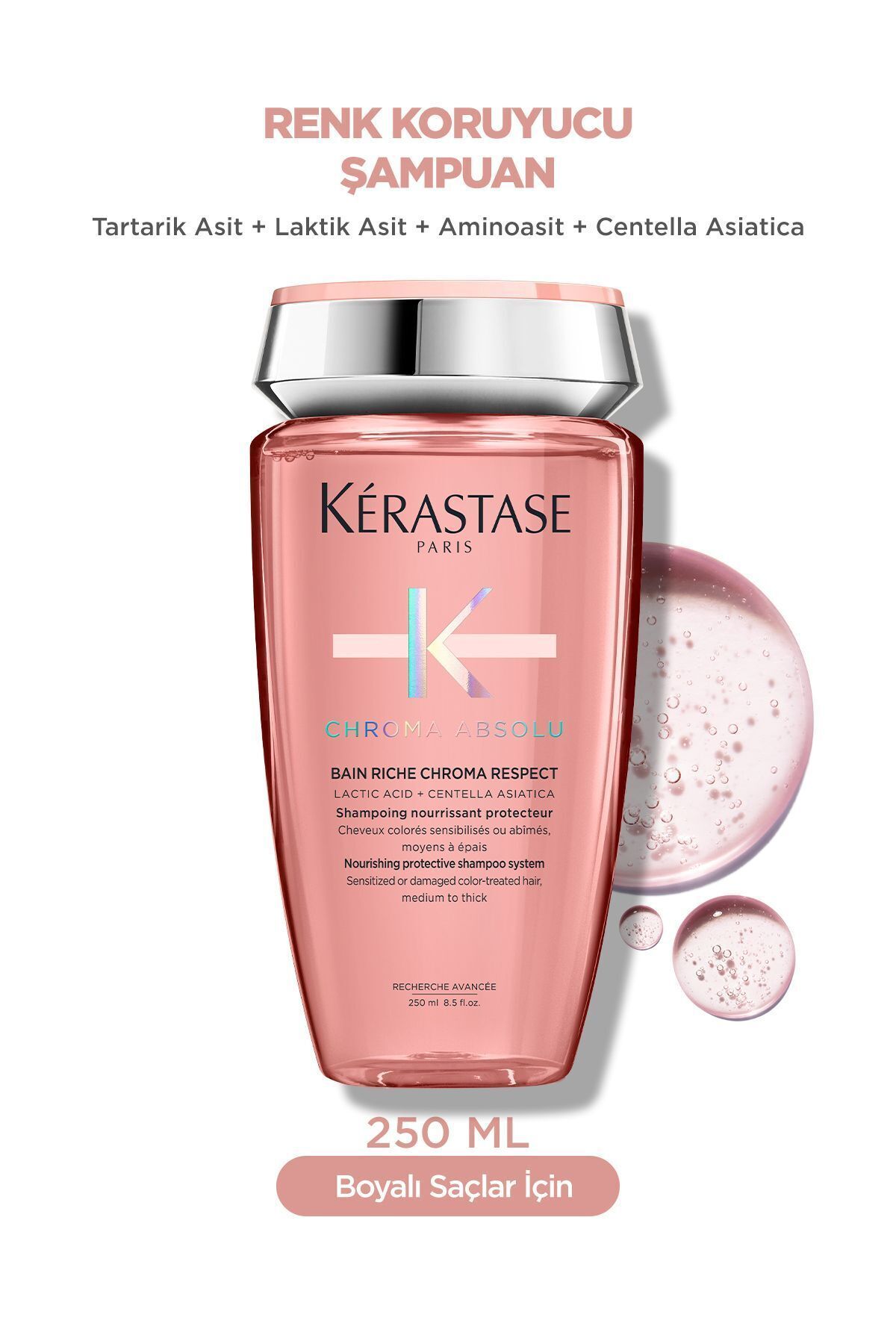شامپو تجدید کننده برای موهای آسیب دیده و رنگ شده 250 میلی لیتر کراستاس Kerastase