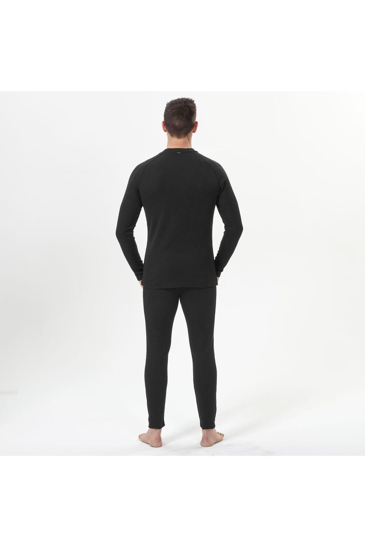 Decathlon-Men's Warm Ski Thermal Underwear - Black - Bl 100 3