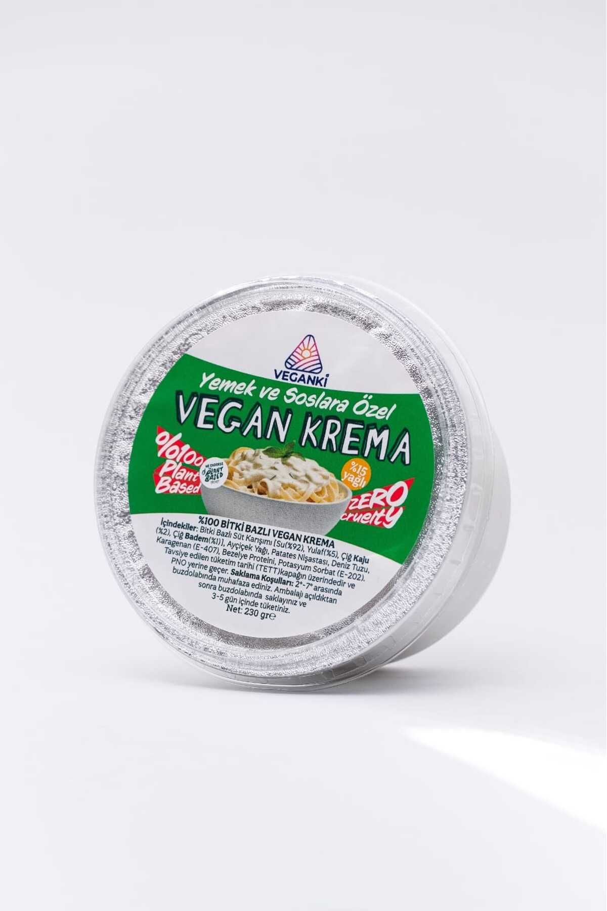 Veganki 2'Lİ Vegan Krema 230 GR (Yemek Ve Soslar İçin)