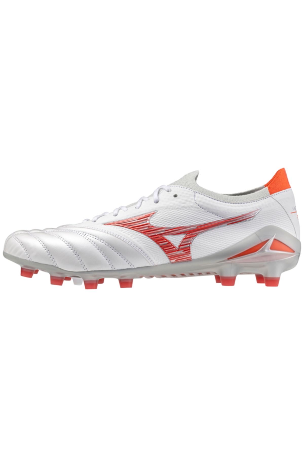 کفش فوتبال مردانه MIZUNO Morelia Neo 4 Beta Japan سفید / قرمز