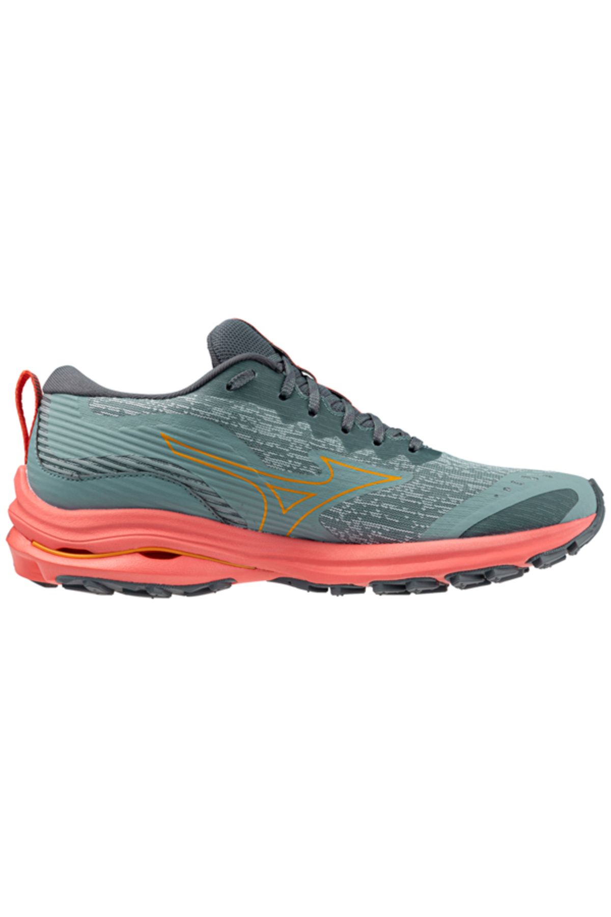 کفش های فضای باز خاکستری زنانه Wave Rider TT در حال رانینگ Mizuno