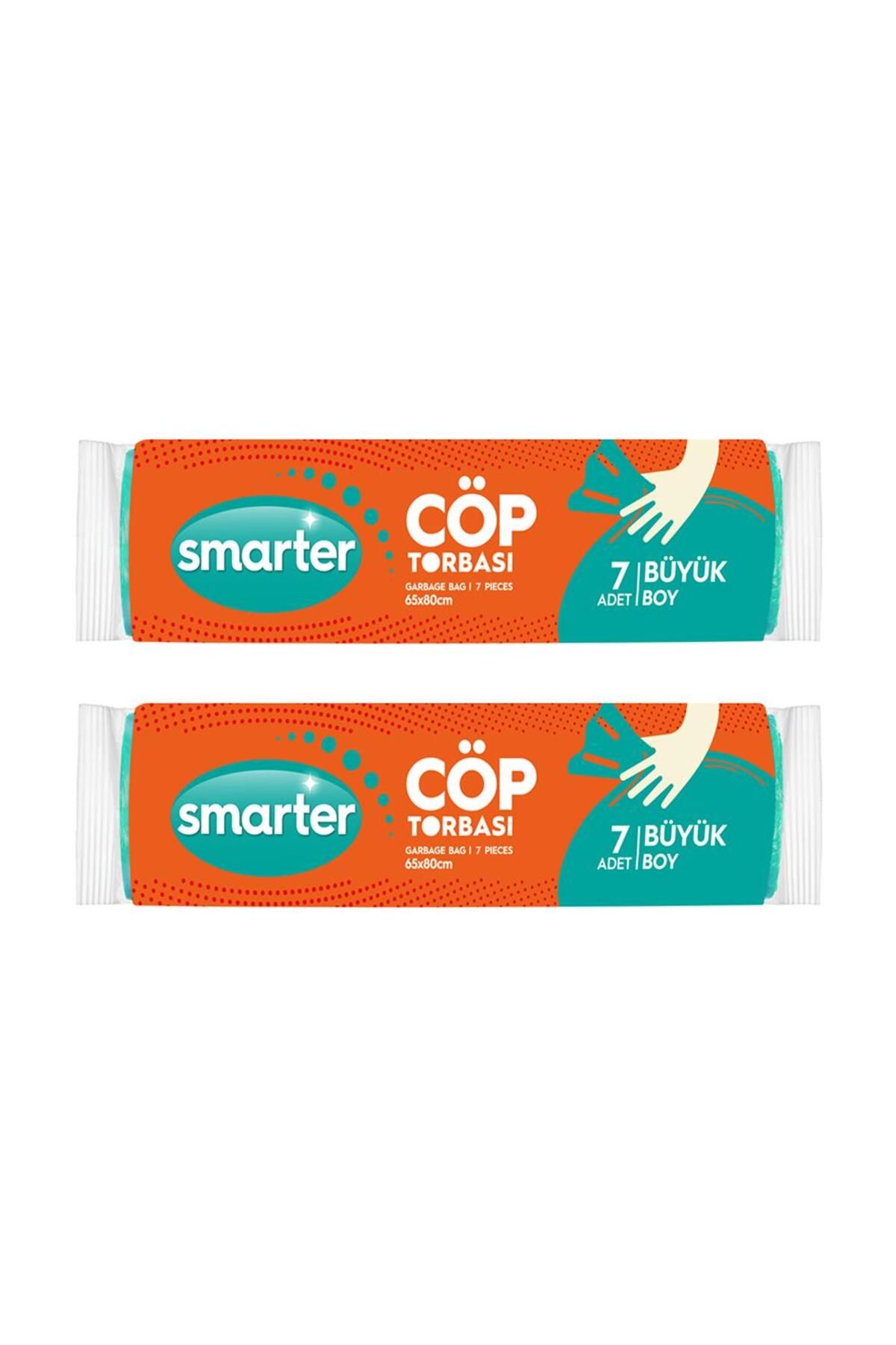 SMARTER-2 Pieces Large Size Garbage Bag 65x80cm (Garbage Bag) 1