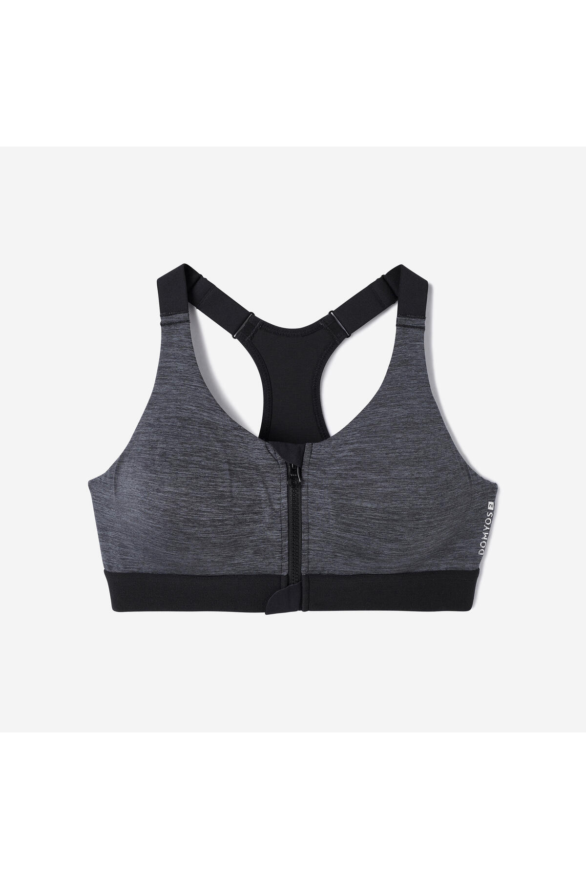 Decathlon Fermuarlı Sporcu Sütyeni - Yüksek Destek görsel 7