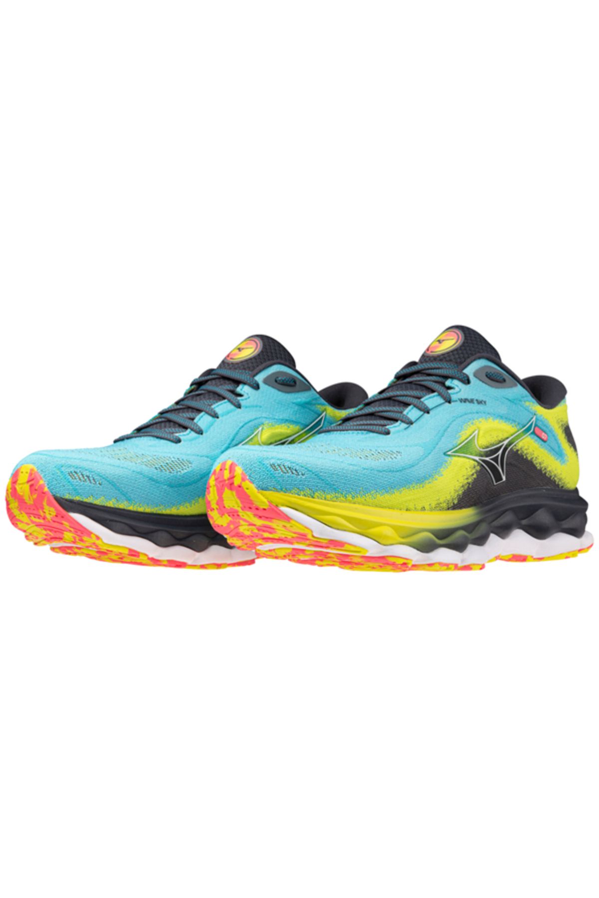 کفش دو و تمرین آبی مردانه Sky 7 رانینگ اورجینال Mizuno