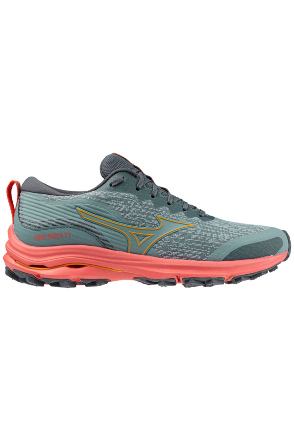 کفش های فضای باز خاکستری زنانه Wave Rider TT در حال رانینگ Mizuno
