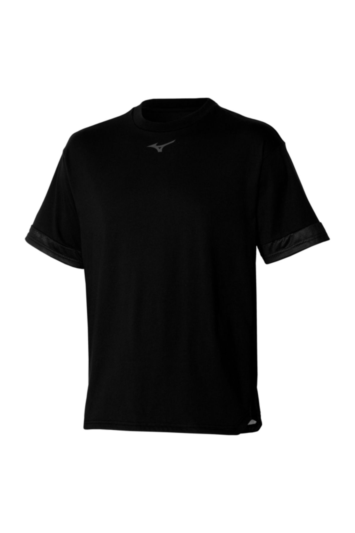 تی شرت ورزشی مشکی مردانه Athletics T Shirt Mizuno