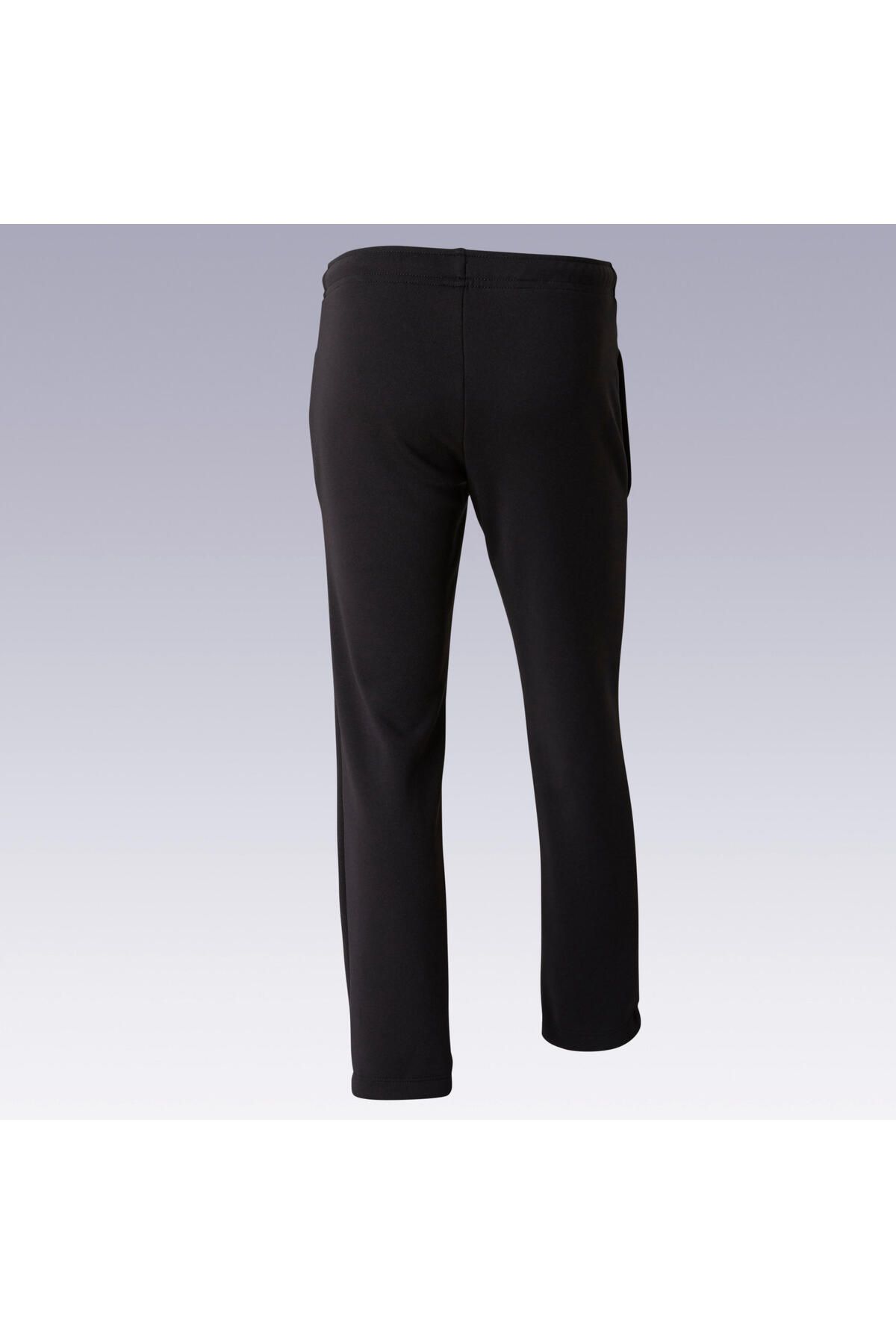 شلوار گرمکن ورزشی مشکی دخترانه و پسرانه بچگانه کفش بچه گانه Kipsta Essentiel Decathlon