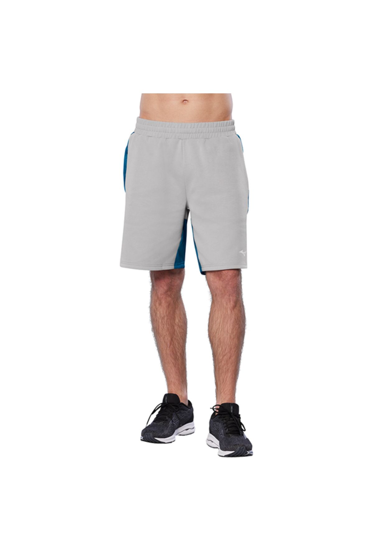 شورت ورزشی خاکستری مردانه ورزش های دو و میدانی نیمی از شلوار Mizuno