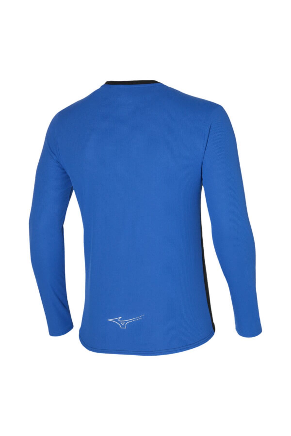 تی شرت ورزشی آبی مردانه آستین بلند آئروفلو خشک T shirt Blue Mizuno