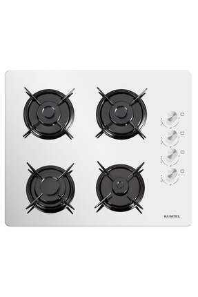 KUMTEL Ko-40 Tshdf Set Üstü Ocak Beyaz Cam Doğalgazlı.