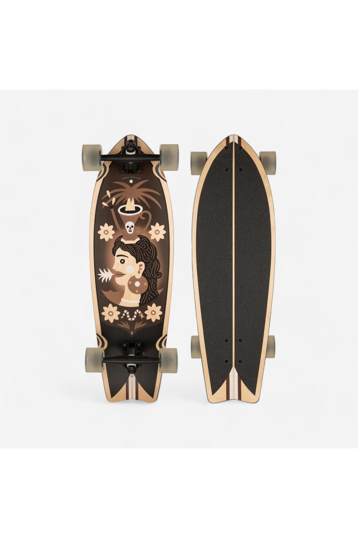 Decathlon Longboard - Mystic Wood - Fısh 500