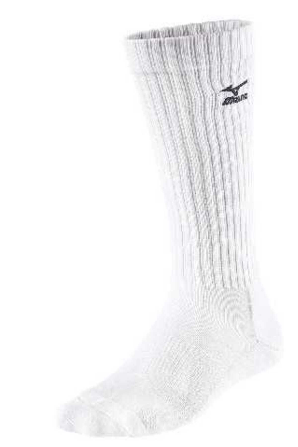 MIZUNO Volley Socks Long Voleybol Unisex Çorap Beyaz