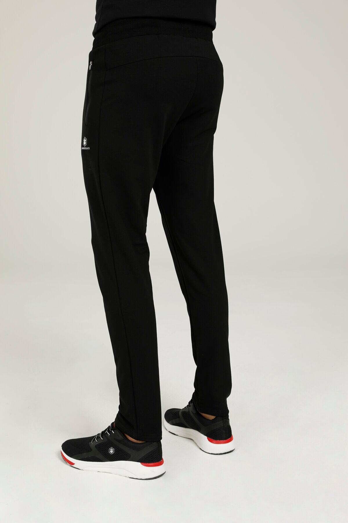 شلوار ورزشی مردانه راسته فاق نرمال | لامبرجک Lumberjack CT121 BASIC TRACK PANTS 2 - تصویر 3