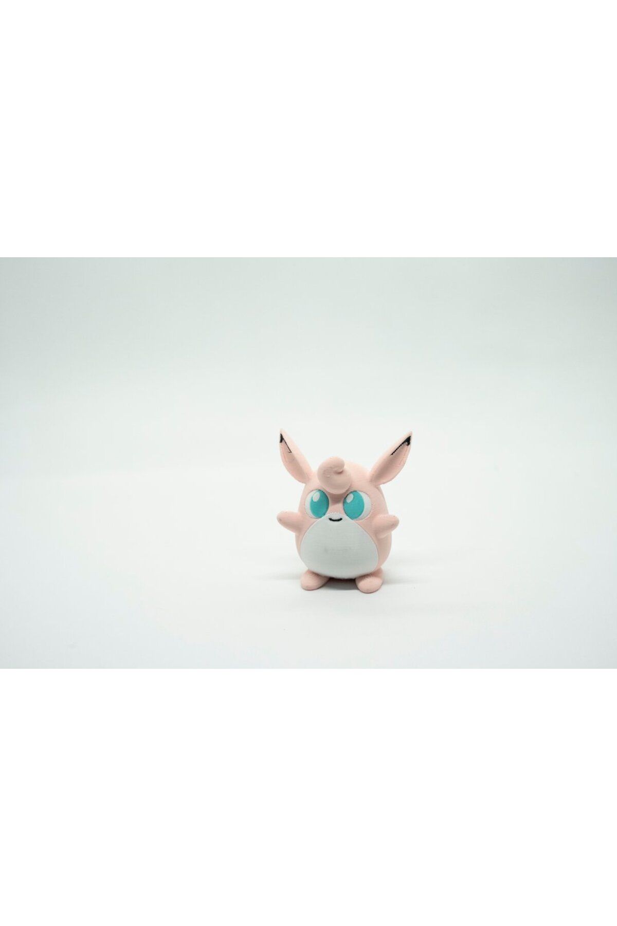 BloomLab-Igglybuff - Jigglypuff - Wigglytuff Pokemon 3D Model Evolution All Set of 3 4