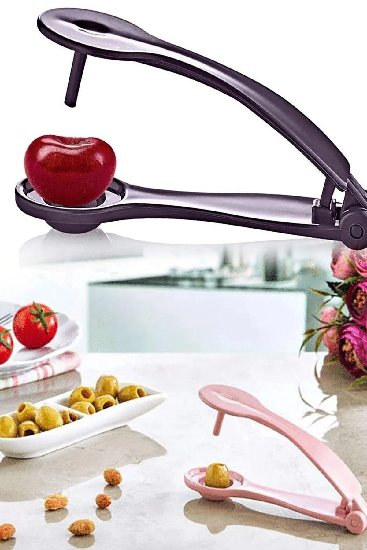 musellife Zeytin Çekirdeği Çıkartma Aparatı