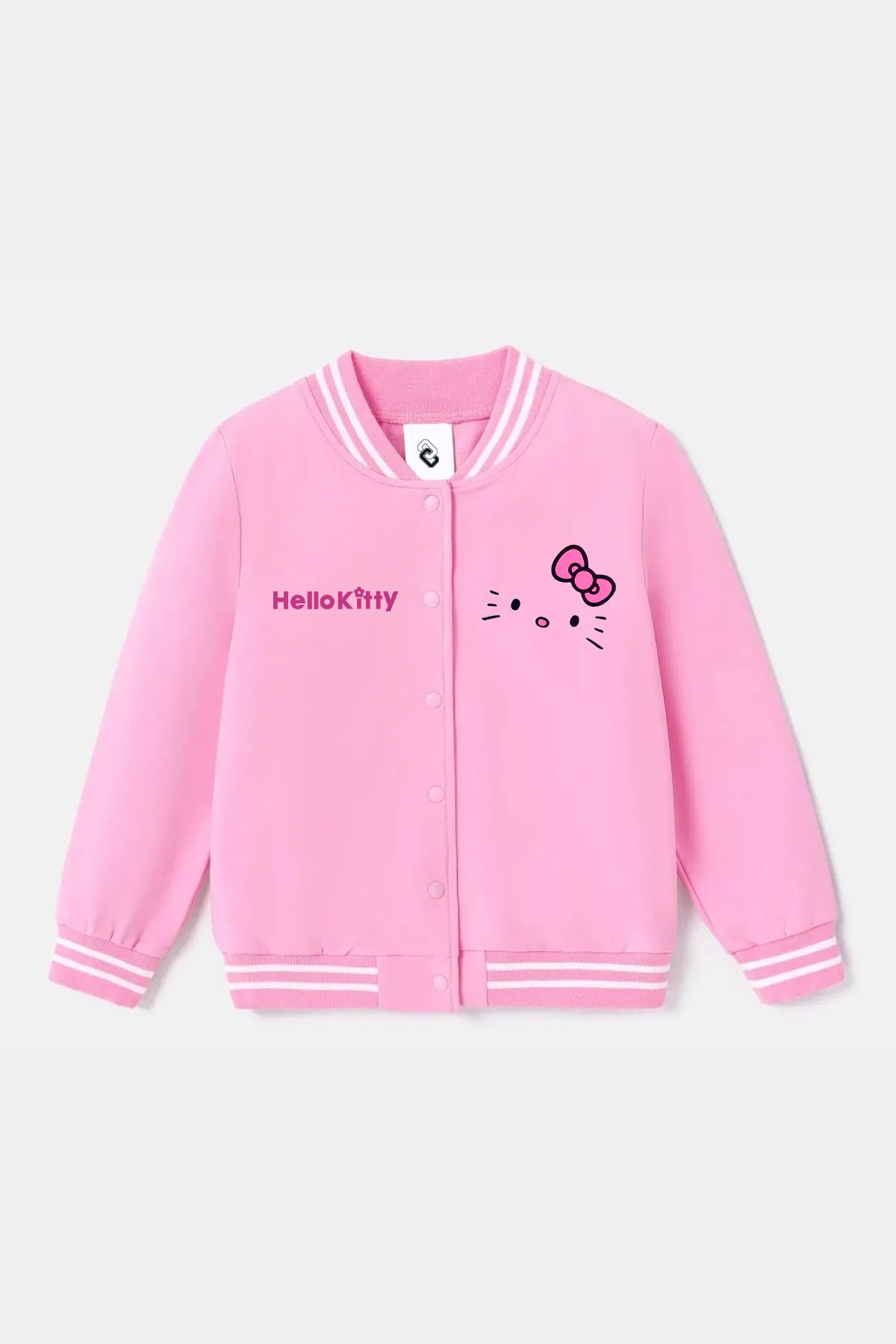 COSMOS BOX-Hello Kitty Front and Back Printed Children's College Jacket 2