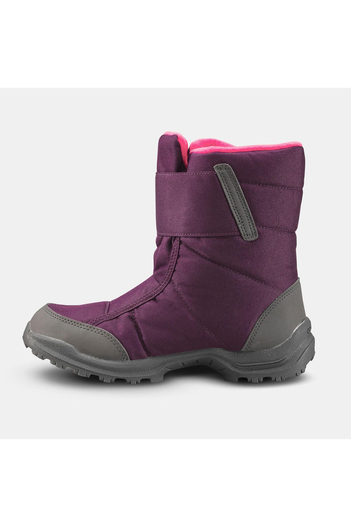 Decathlon-Purple Kids Waterproof Outdoor Snow Boots - 24/38 - Sh100 3