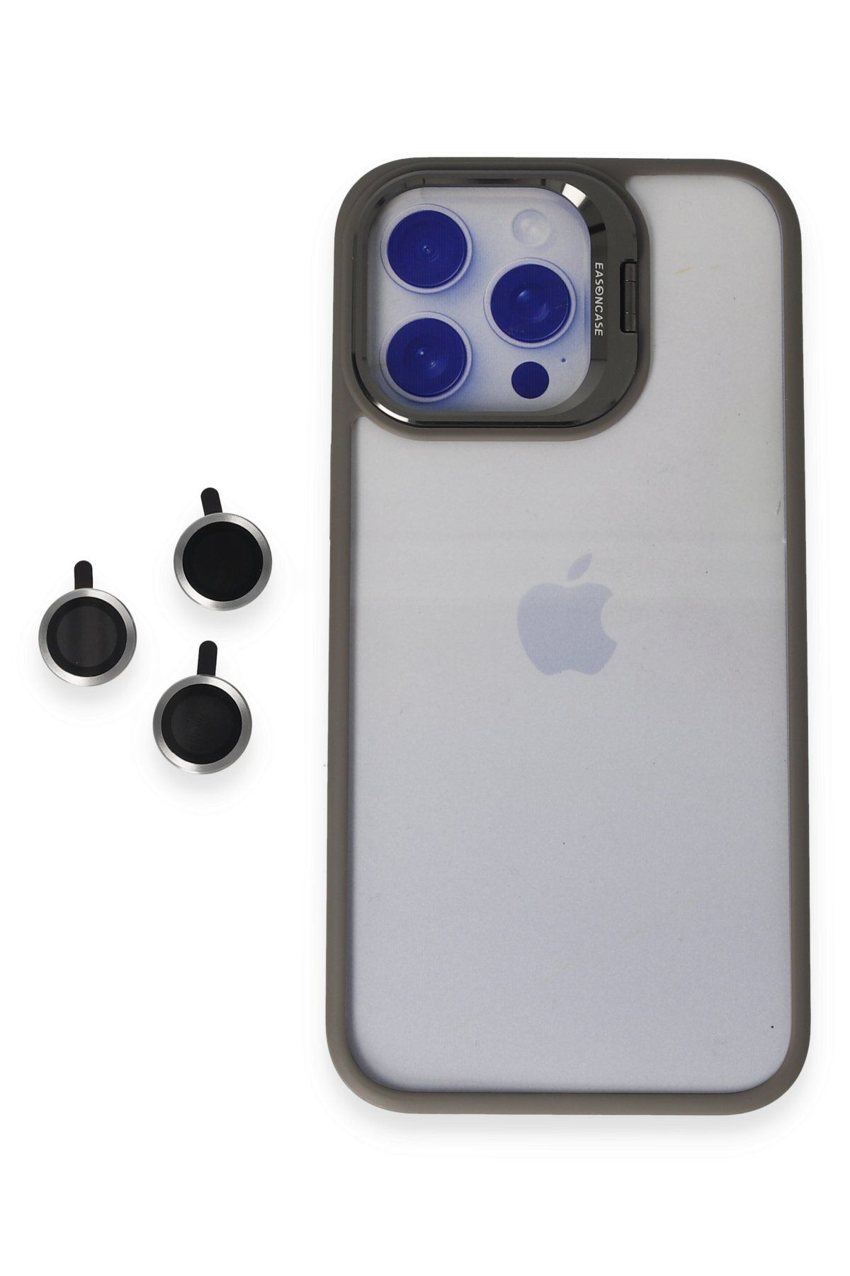 Joko iPhone 15 Pro Max uyumlu Kılıf Roblox Lens Standlı Kapak - Titan Gri ZRNET