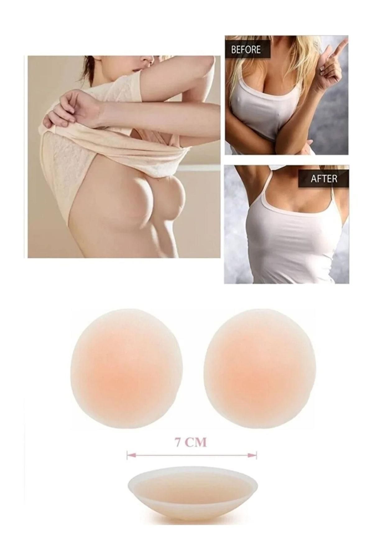 GELDİMİCOM Silikon Göğüs Ucu Kapatıcı Silikon Nipple Pad