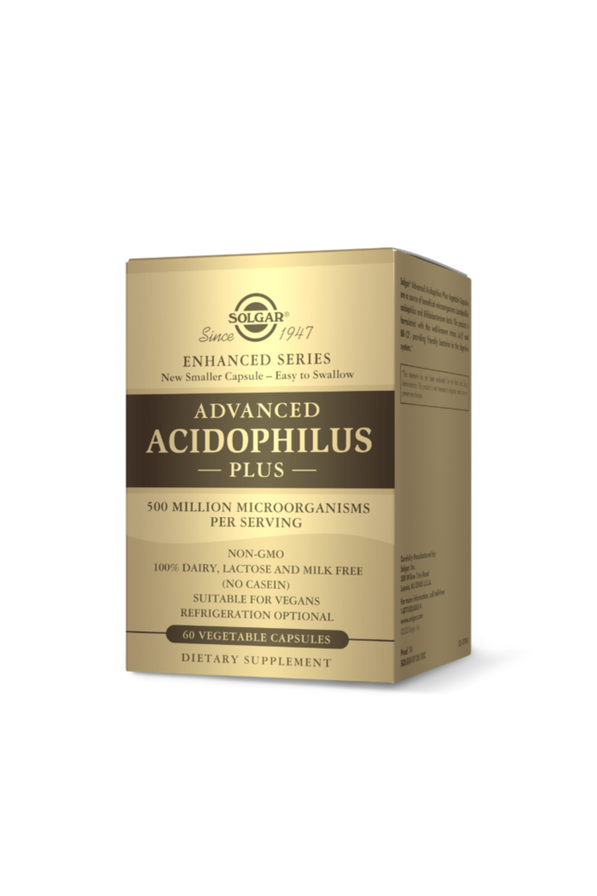 Solgar-Advanced Acidophilus Plus 60 Capsules 1