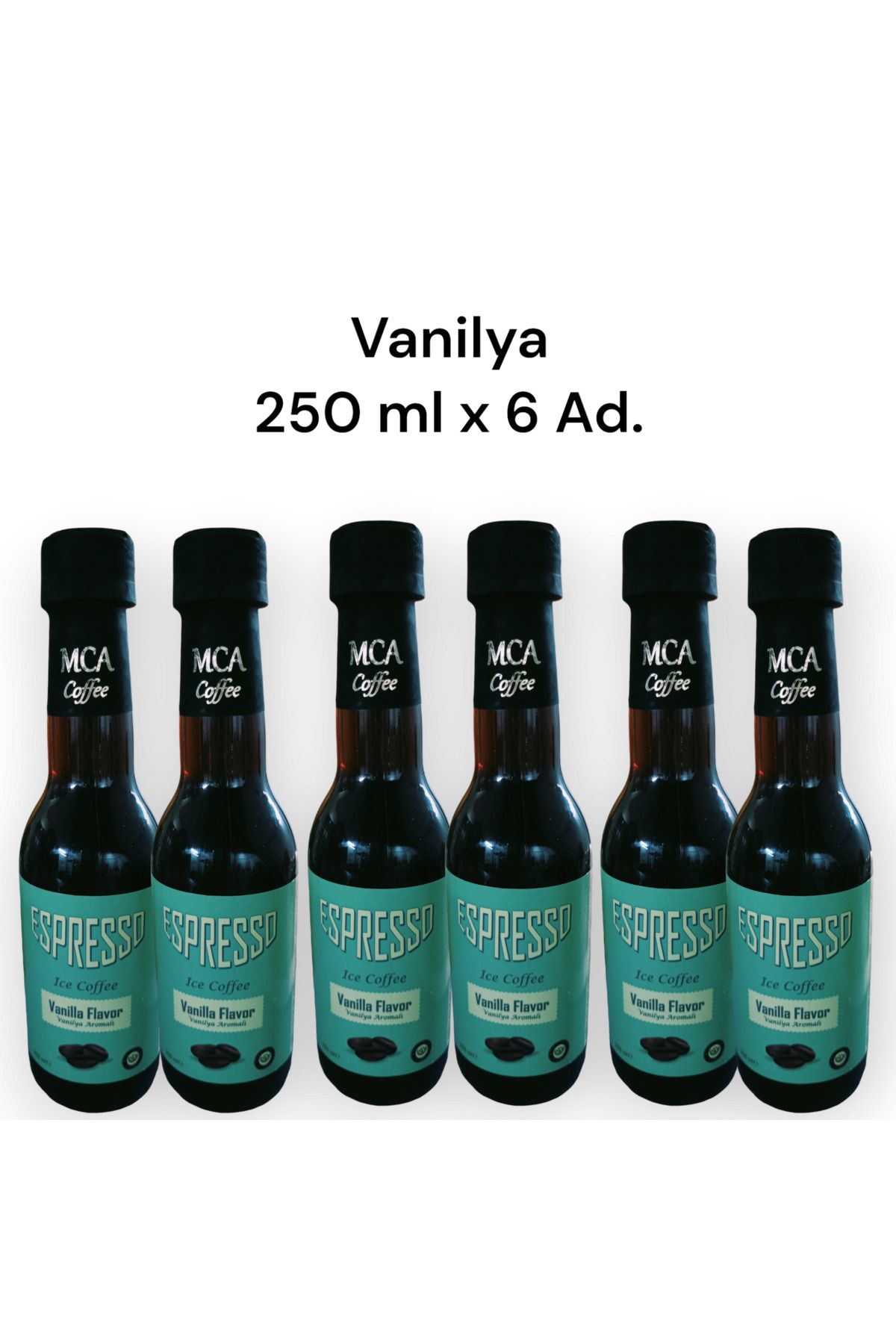 MCA Espresso Soğuk Kahve (VANİLYA) 250 ml X 6 Adet