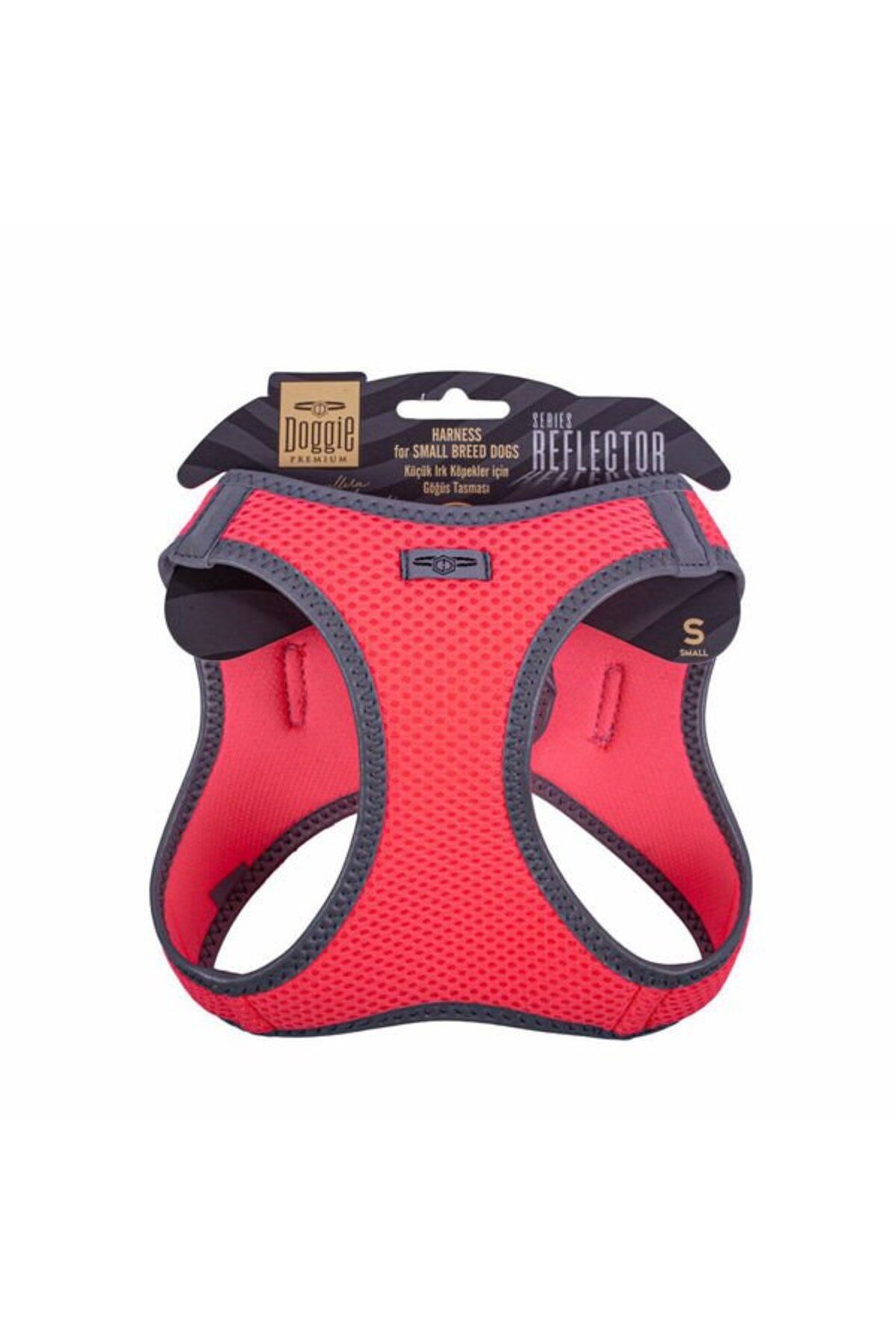 O Dog Doggie Havalı Dokuma Reflektör Küçük Irk Köpek Göğüs Tasması Small Pembe 32-38 Cm - Petshopundan