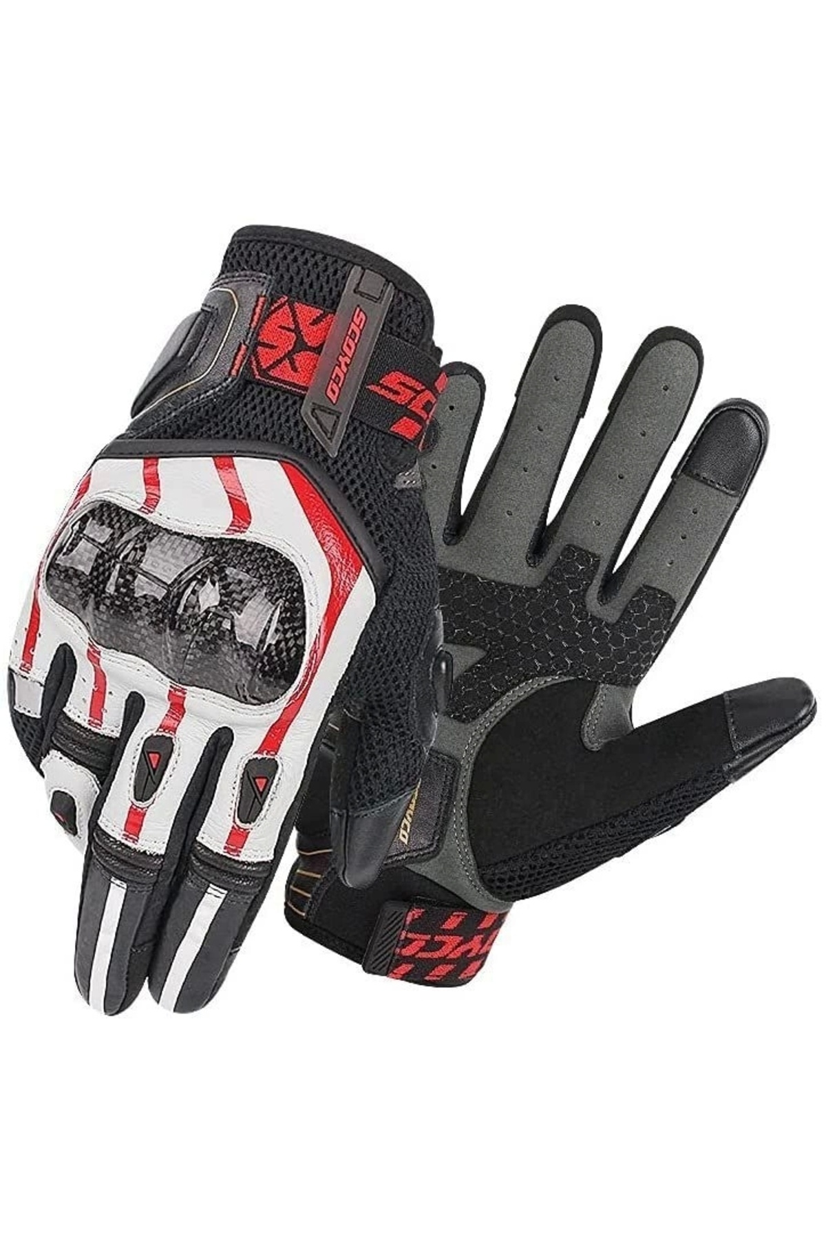 Scoyco MC109 YAZLIK ELDİVEN KIRMIZI