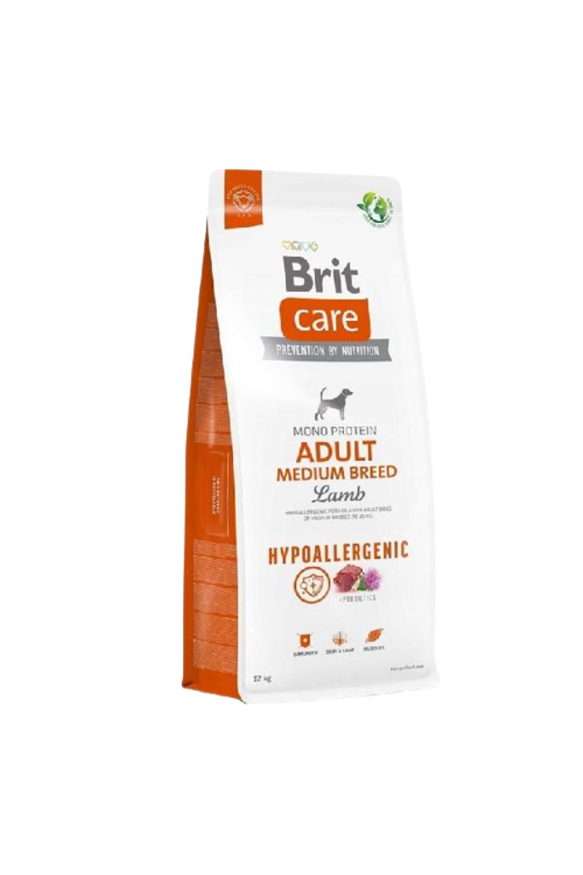 Brit Care Hypo-Allergenic Kuzu Etli Orta Irk Yetişkin Köpek Maması 12 Kg - Petshopundan