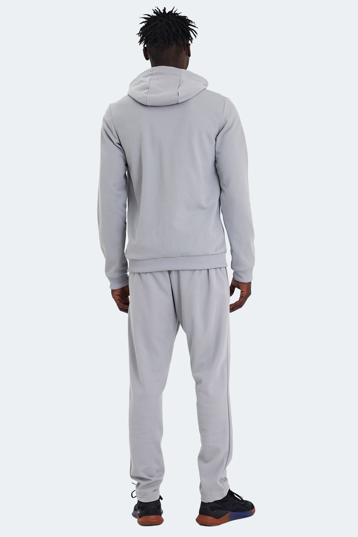 Slazenger-Rich Gray Men's Tracksuit Set 2