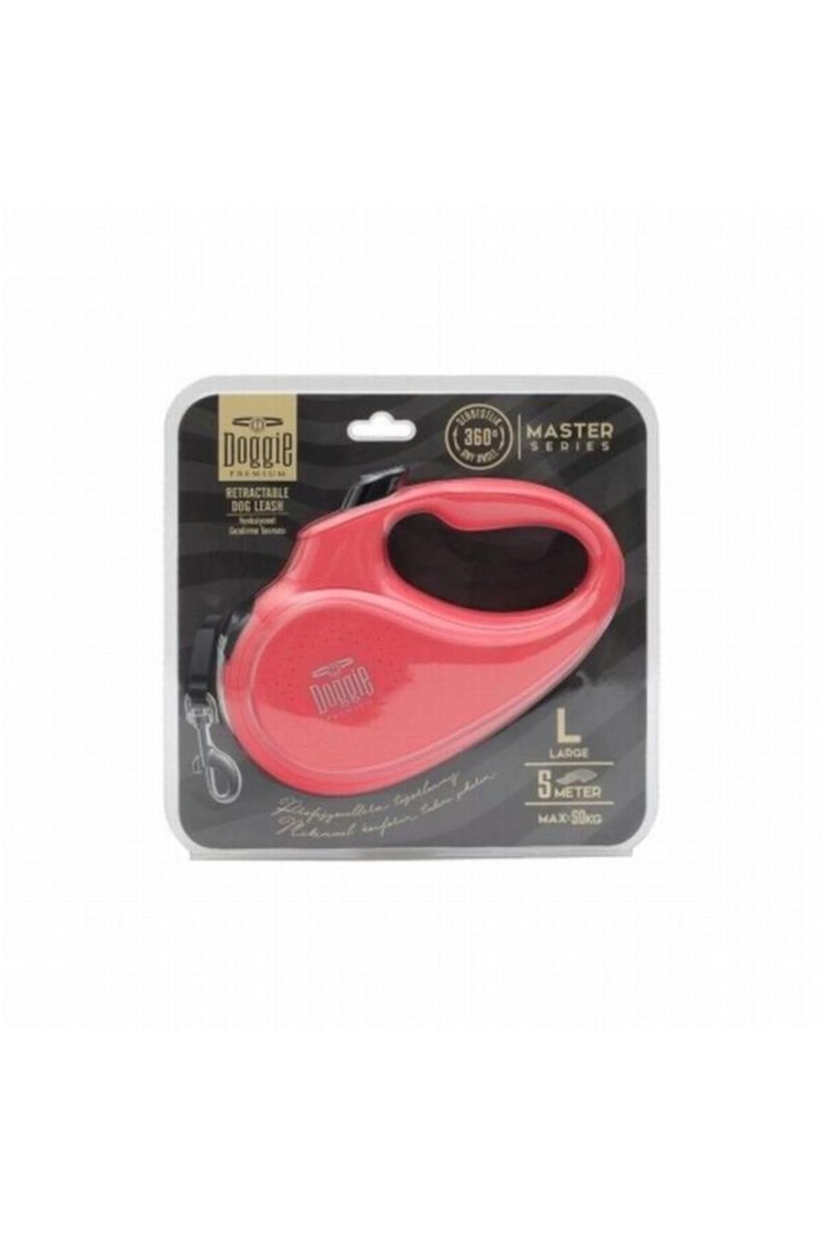 O Dog Doggie Master Otomatik Köpek Uzatma Tasması Large Pembe 50 Kg 5 Mt - Petshopundan