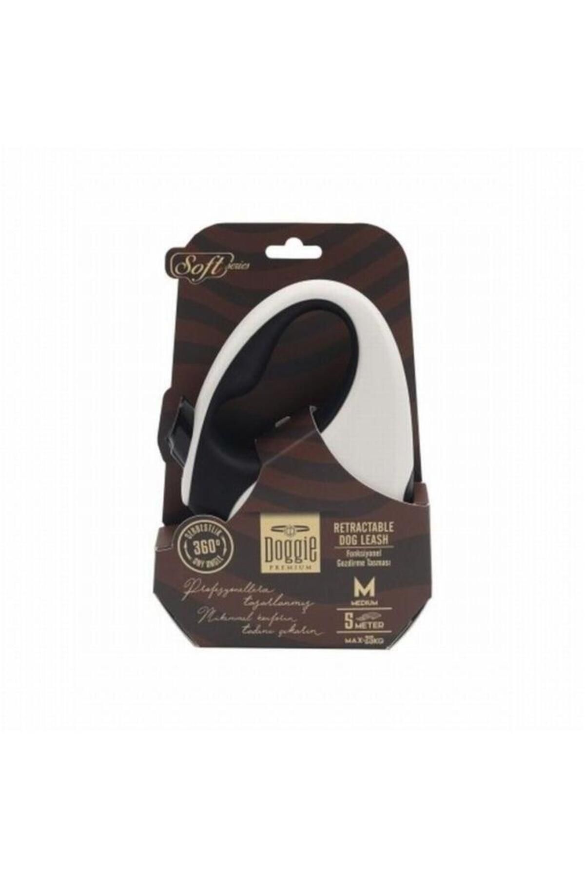 O Dog Doggie Soft Otomatik Köpek Uzatma Tasması Small Beyaz 15 Kg 5 Mt - Petshopundan