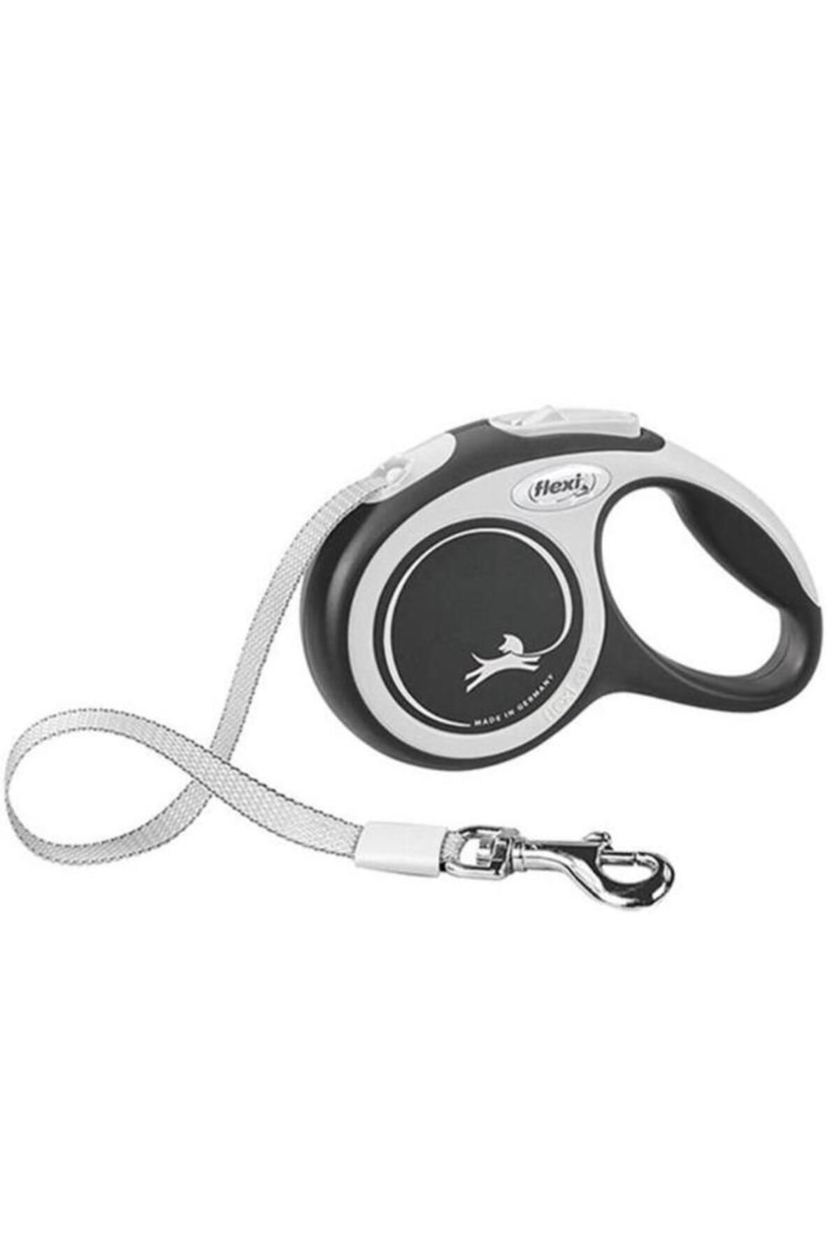 Flexi New Comfort Şerit Otomatik Köpek Gezdirme Tasması Xsmall Siyah 3 Mt - Petshopundan