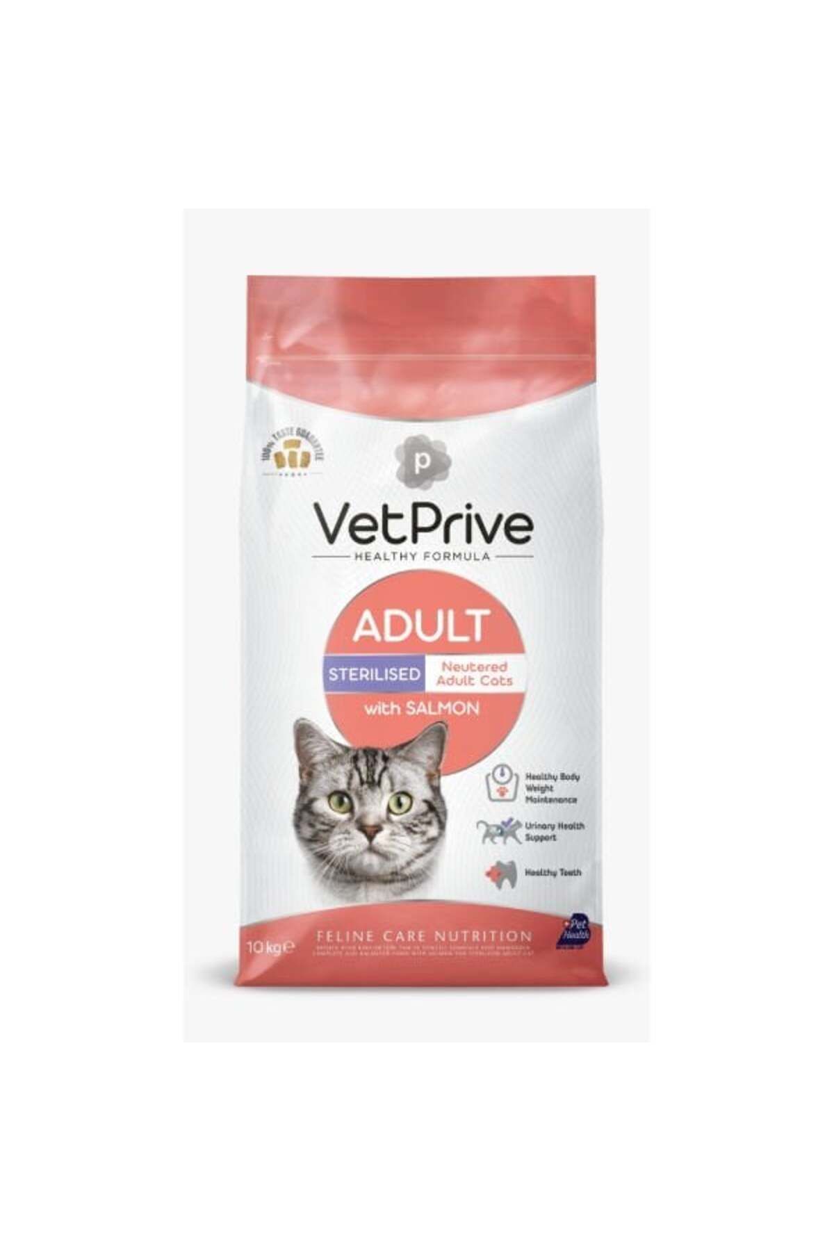 Furlo Vet Prive Sterilised Somonlu Yetişkin Kısırlaştırılmış Kedi Maması 10 Kg - VET.PRV.0056