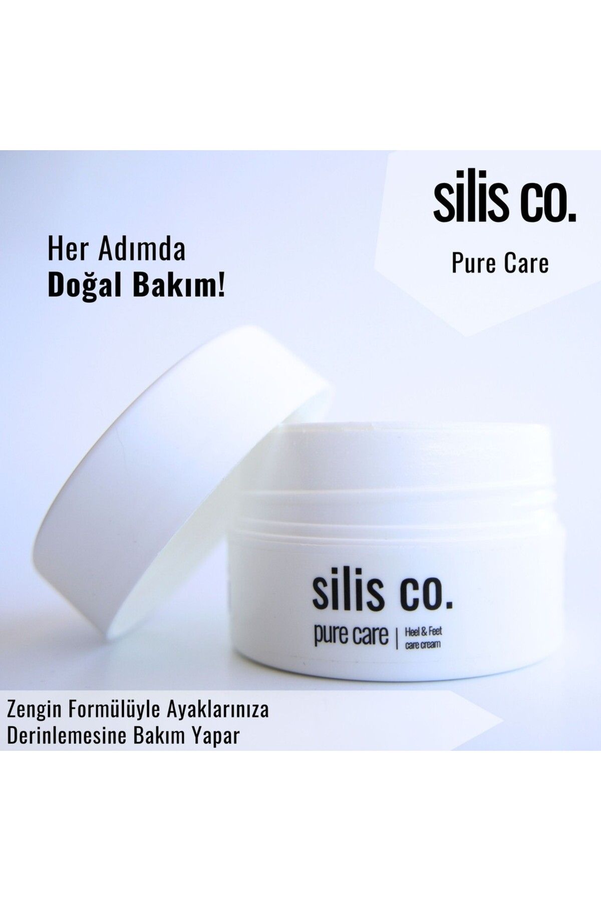 silis co. Pure Care Ayak & Topuk Bakım Kremi