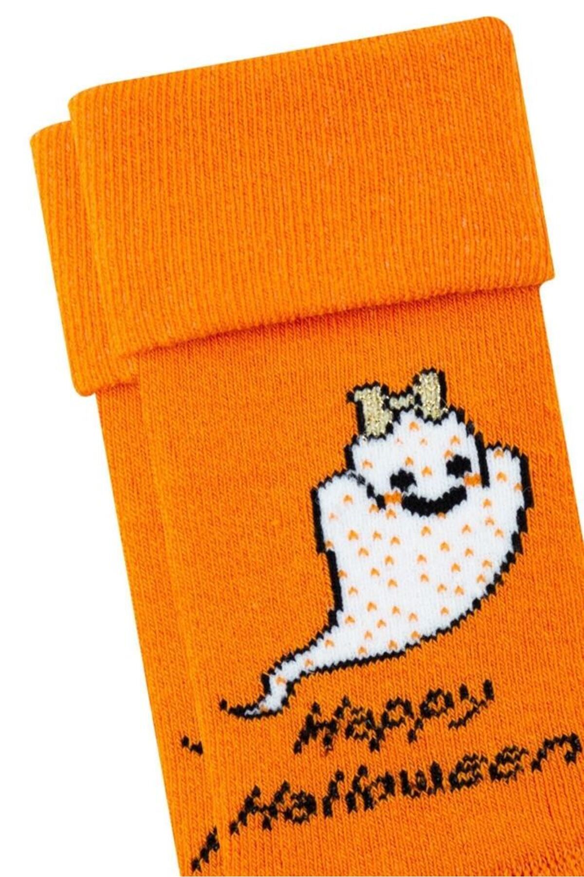 Bross-Baby Halloween Boxed 3-Piece Towel Socks 4