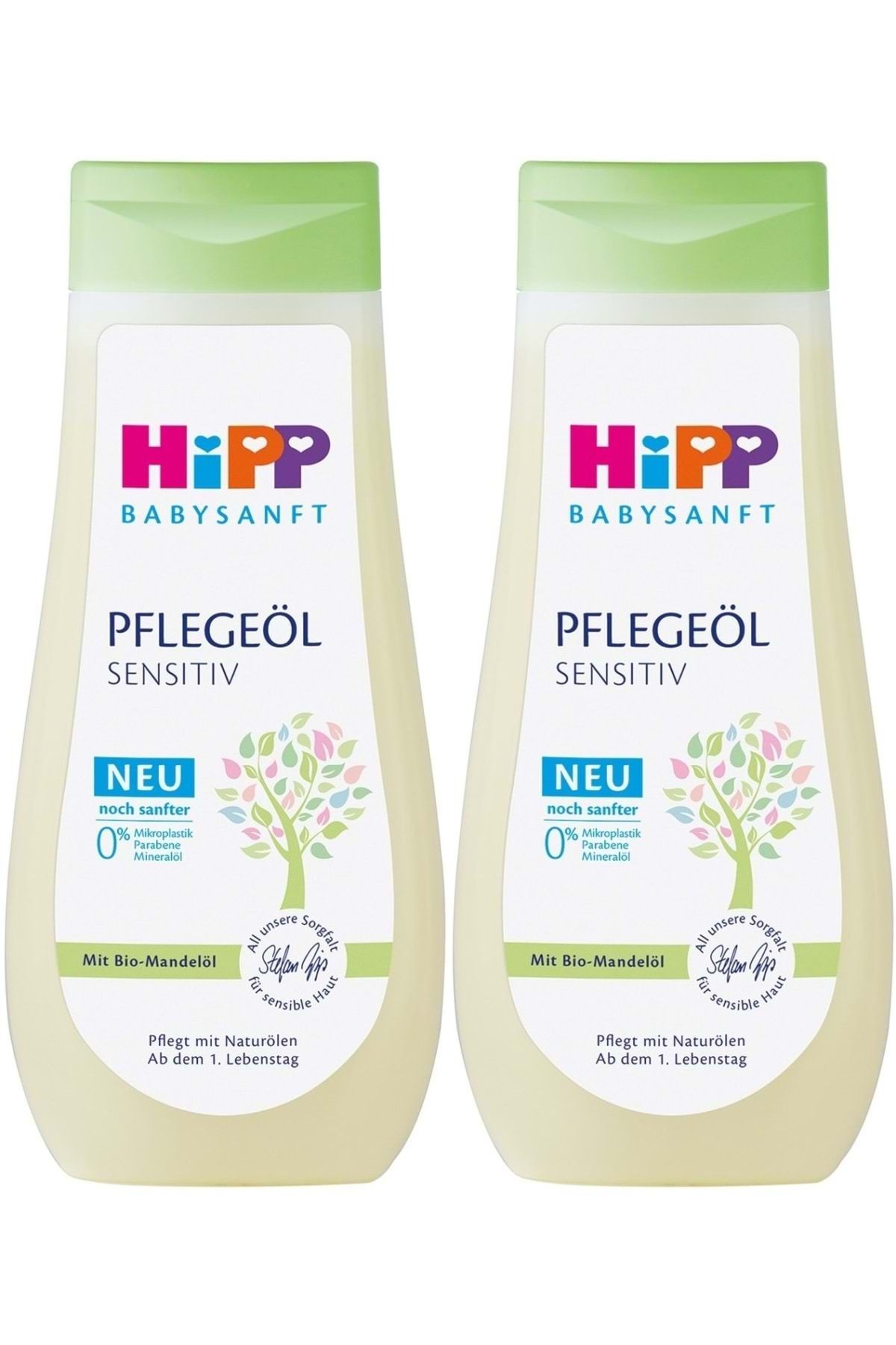 Hipp Babysanft Bebek Bakım Yağı/Pelegeöl Sensıtıv 200ML (2 Li Set)