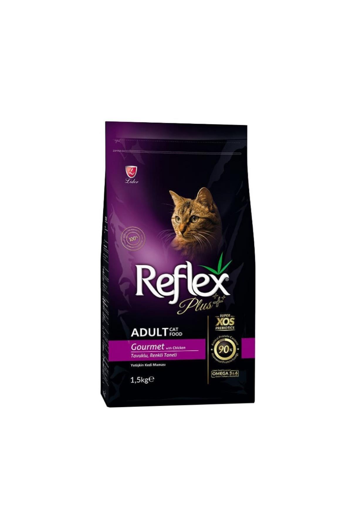 Reflex Plus Gourmet Tavuklu Kedi Maması 1,5 Kg