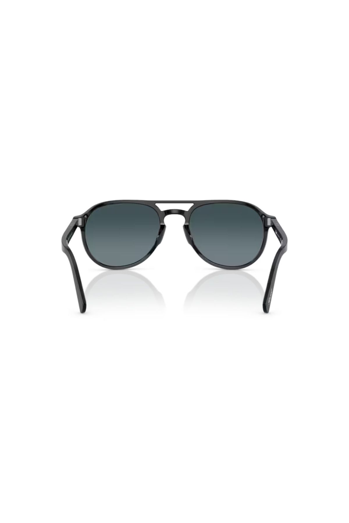 عینک آفتابی مشکی مردانه و زنانه سیاه PO 3235S 095 S3 55 Persol