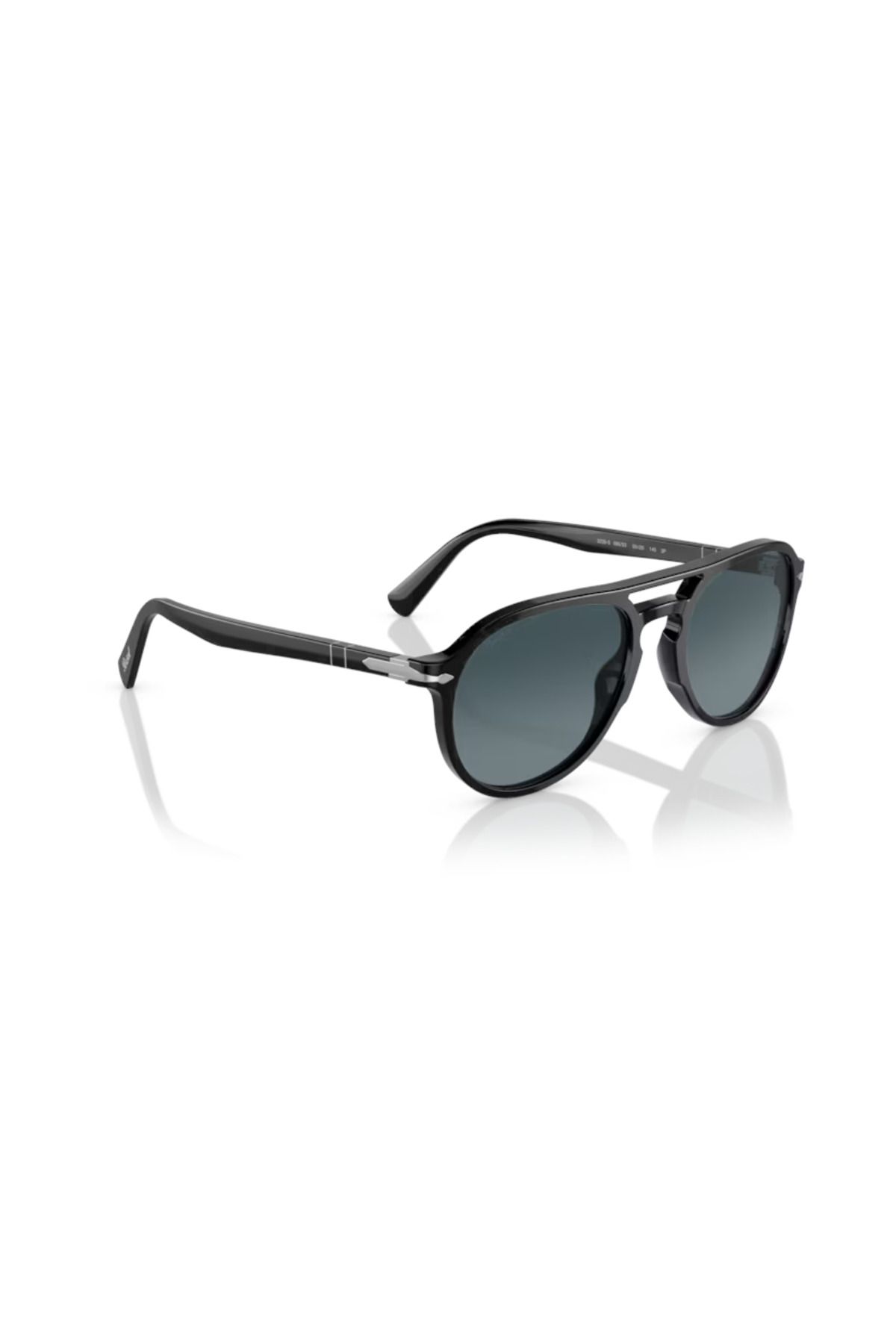 عینک آفتابی مشکی مردانه و زنانه سیاه PO 3235S 095 S3 55 Persol