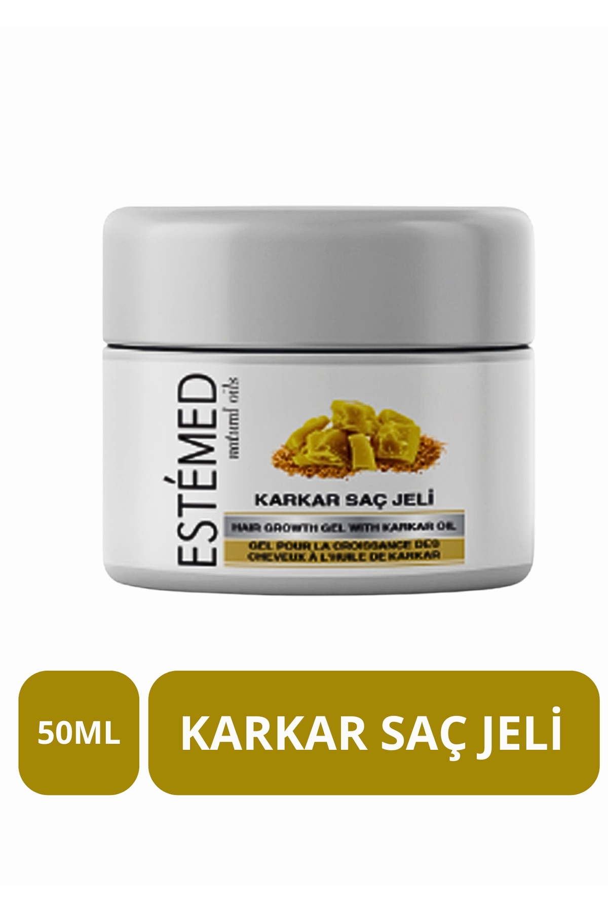 ESTEMED Karkar Yağı Saç Güçlendirici Jel & Hair Growth Gel 50ml — ESM099
