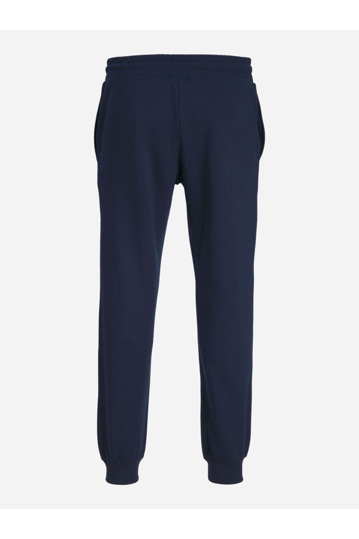 Jack & Jones-Logo Print Cuffed Joggers with Drawstring 2