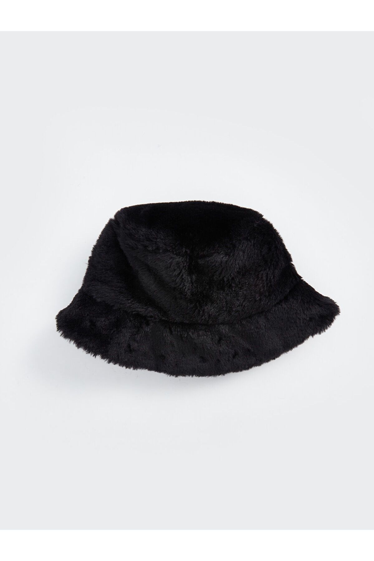 LC Waikiki-Lcw Príslušenstvo Čierna čiapka Shearling Women's Bucket 2