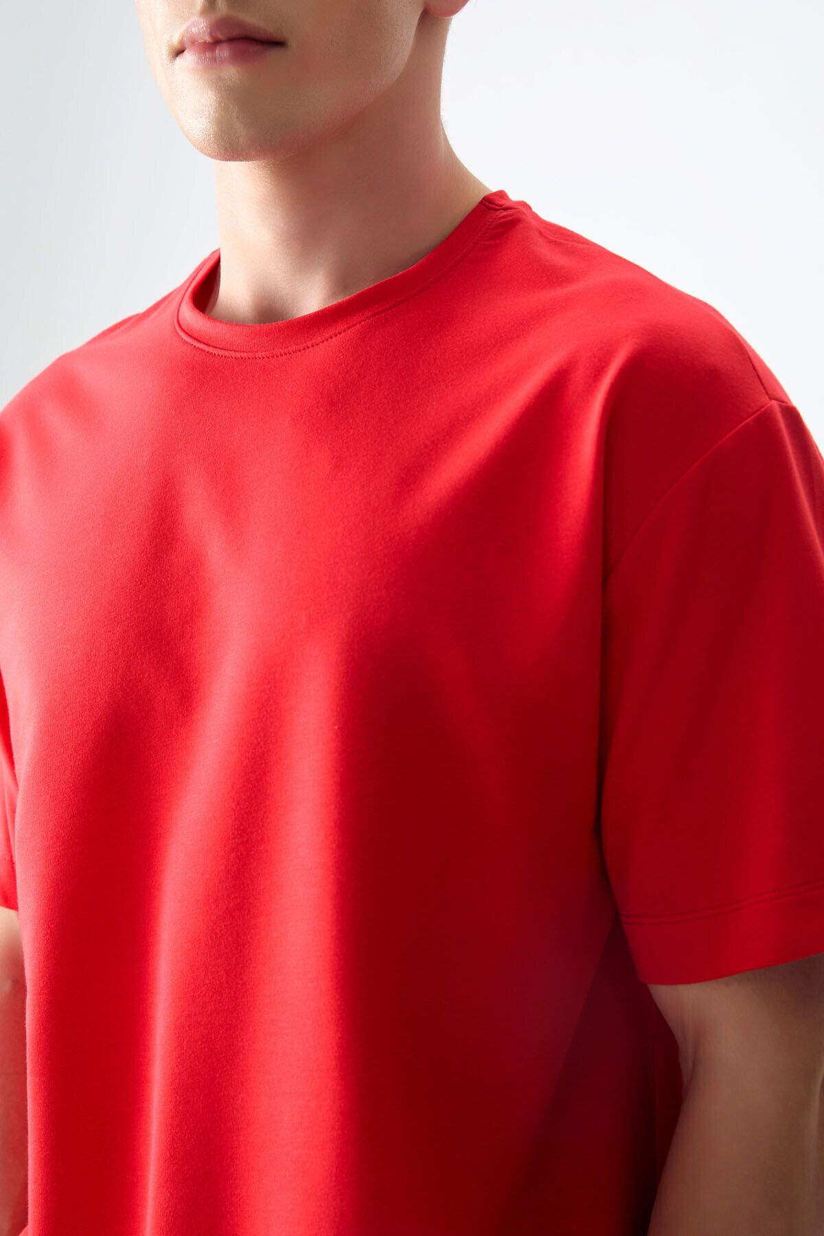 تی شرت مردانه فیستا پنبه ضخیم بافت نرم و مشرف به اساسی T SHIRT 88377 Air Jones