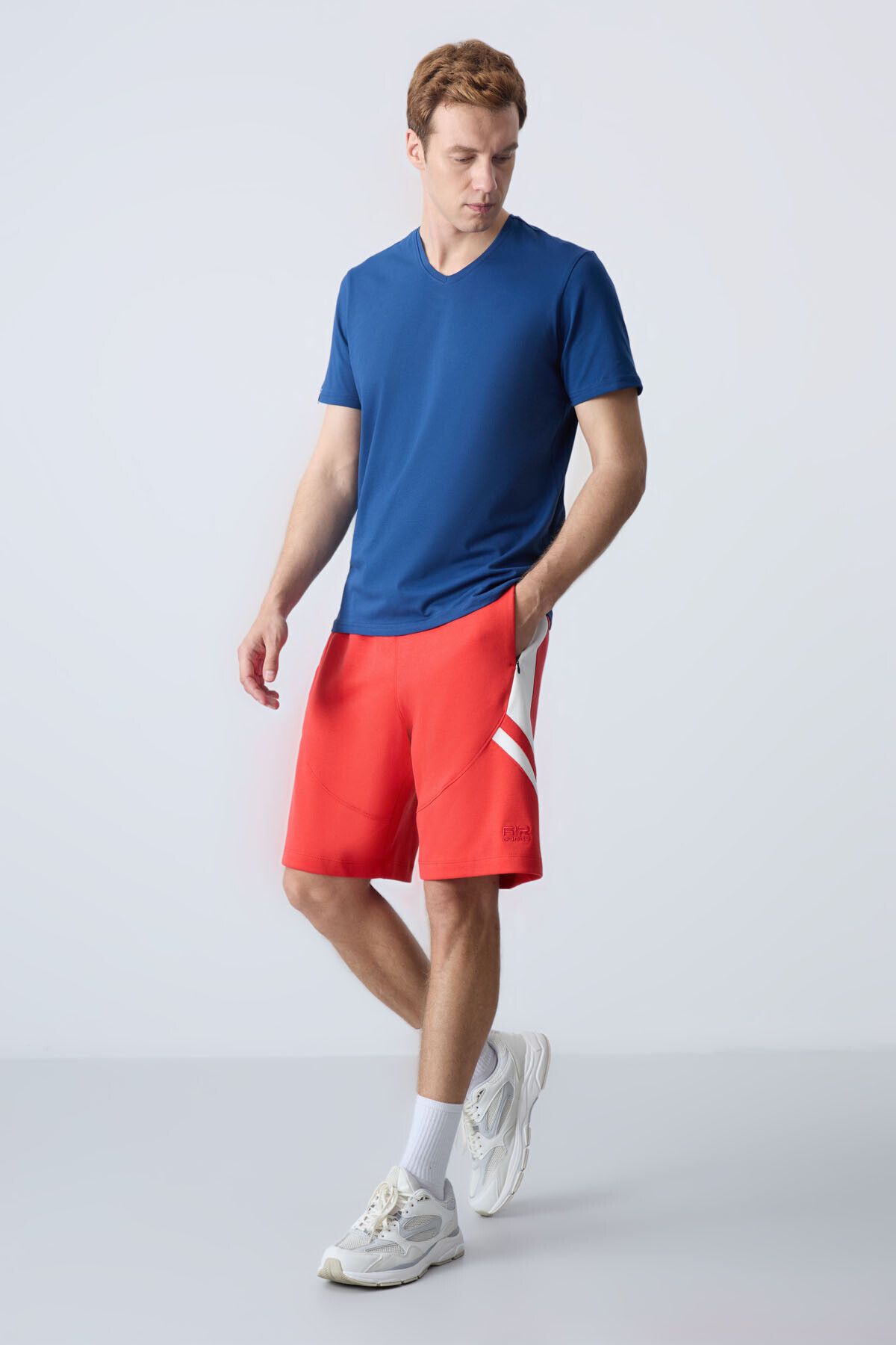 AIR JONES-Fiesta Men's Basic Shorts - Cotton, Thick Soft Texture, Standard Fit - 81281 2