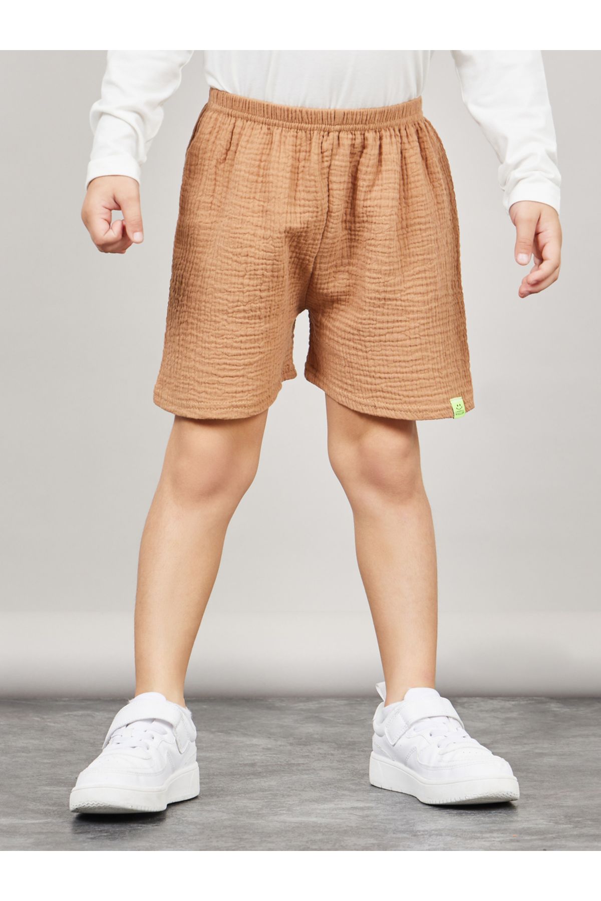 Styli-Textured Patch Detail Short 1