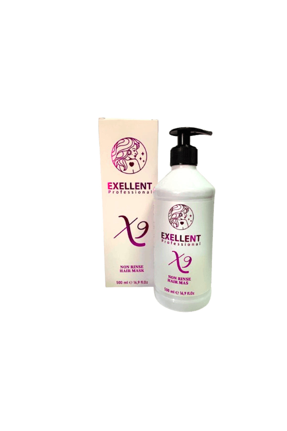 X9 No Rinse Hair Mask 500ml Şekillendirici Bakım Kremi — YVZ355 — تصویر 2 از 2