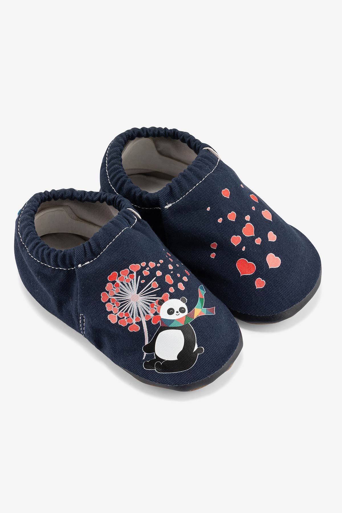 HOPFRÖG-Flying Hearts Hyper Navy Blue - Botine inteligente pentru picioarele goale 3