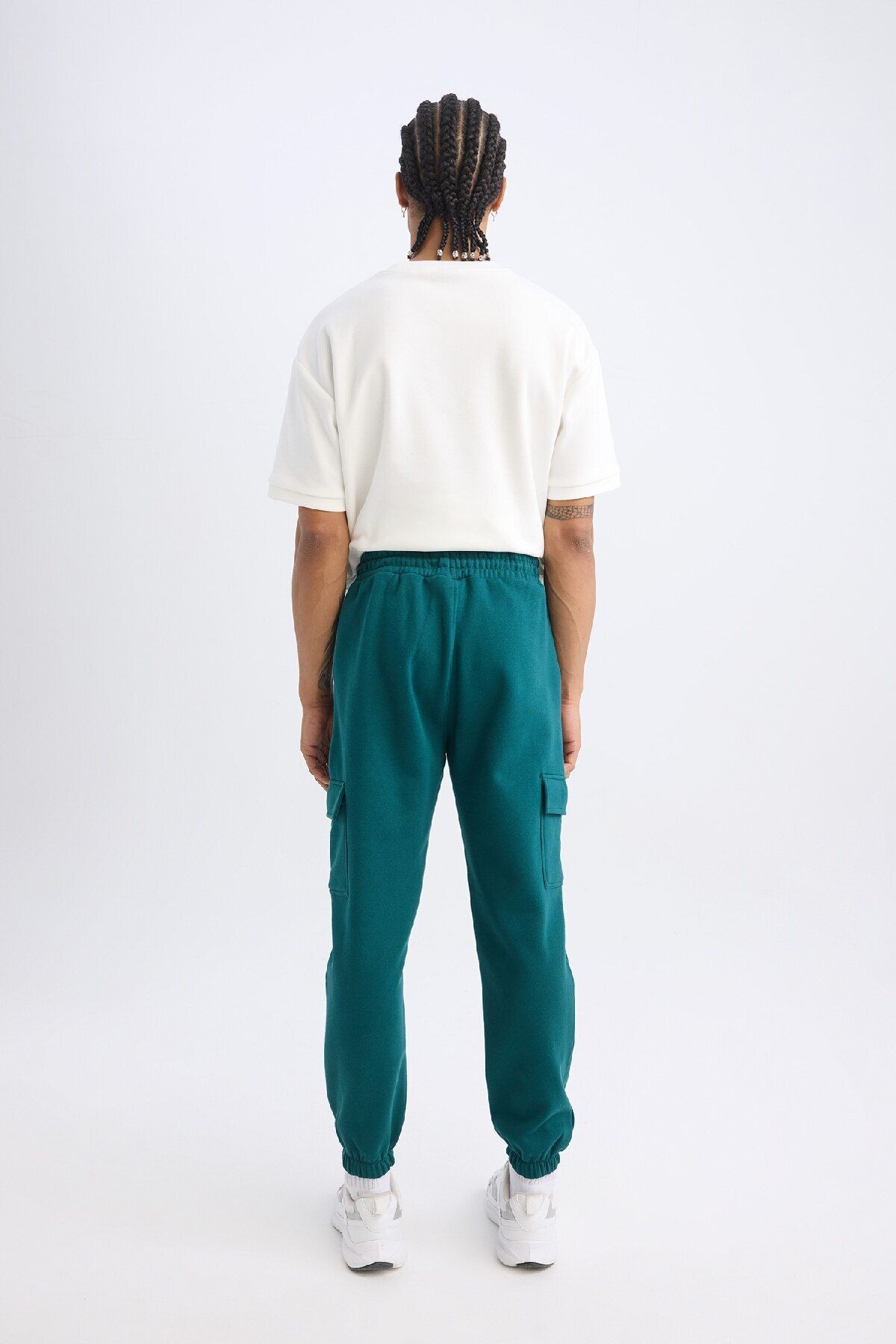 DeFacto-NBA Boston Celtics Jogger-Jogginghose – Kargotasche und elastische Taille 8