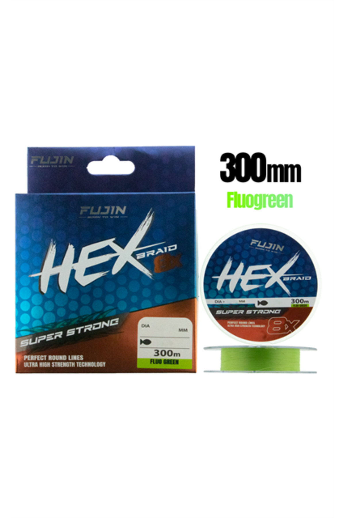 Fujin Hex Braid 8x 300mt Fluo Green PE İp Misina - Fiyatı, Yorumları